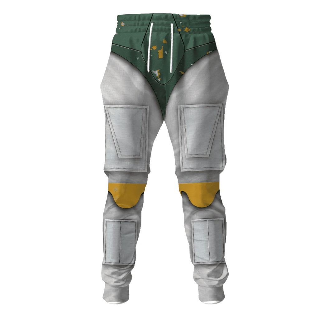 Gearhomie Boba Fett Costume Hoodie Sweatshirt T-Shirt Sweatpants - Gearhomie.com