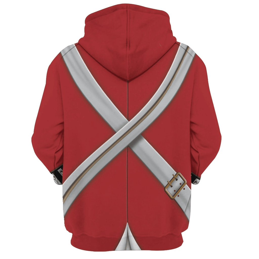 Gearhomie British Army Red Coat Hoodie Sweatshirt T-Shirt Tracksuit - Gearhomie.com