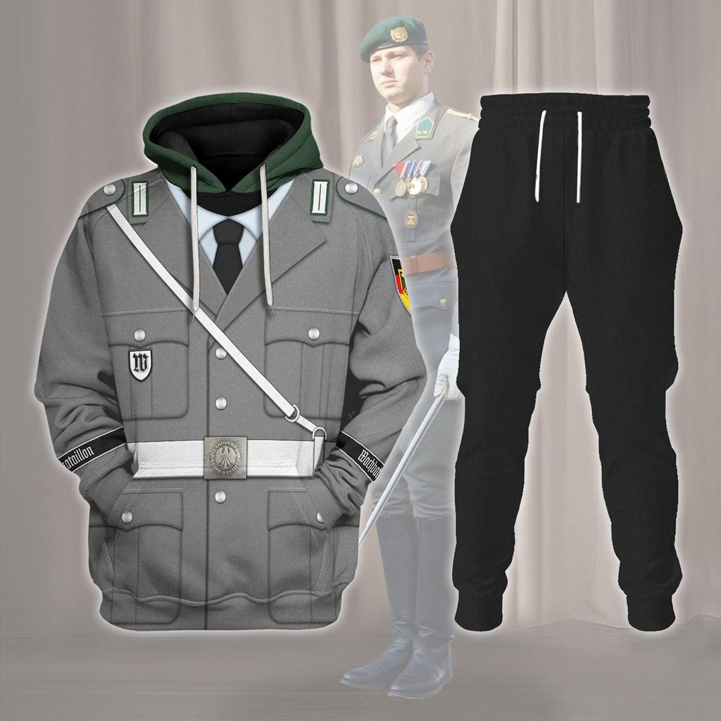 Gearhomie Bundeswehr Wachbataillon Hauptgefreiter Costume Hoodie Sweatshirt T-Shirt Tracksuit - Gearhomie.com