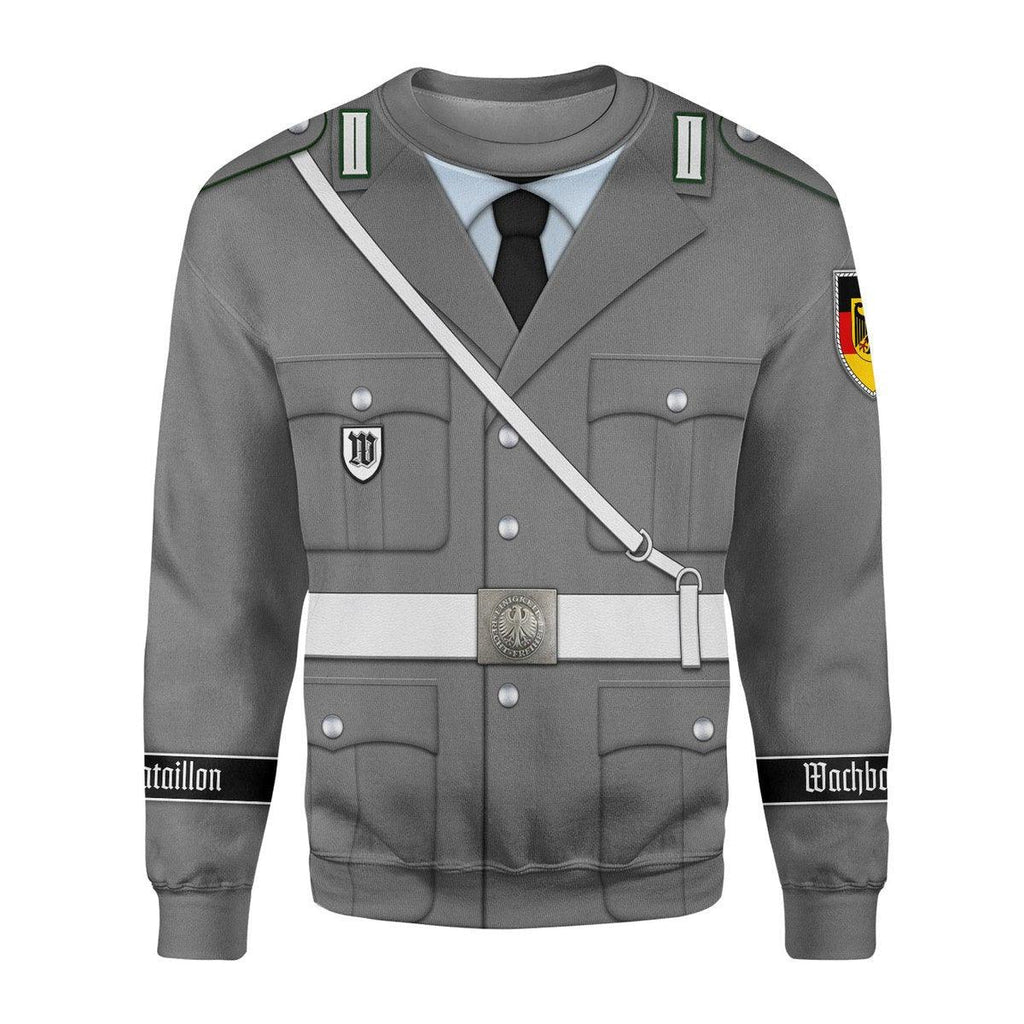 Gearhomie Bundeswehr Wachbataillon Hauptgefreiter Costume Hoodie Sweatshirt T-Shirt Tracksuit - Gearhomie.com