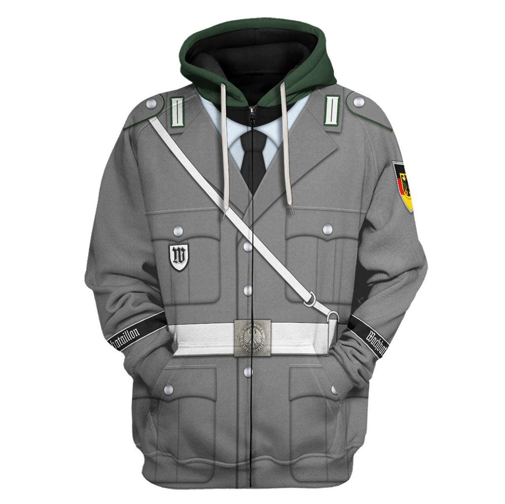 Gearhomie Bundeswehr Wachbataillon Hauptgefreiter Costume Hoodie Sweatshirt T-Shirt Tracksuit - Gearhomie.com