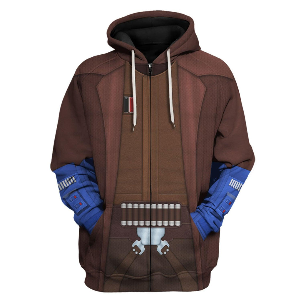 Gearhomie Cad Bane's Bounty Hunter Costume Hoodie Sweatshirt T-Shirt Sweatpants - Gearhomie.com