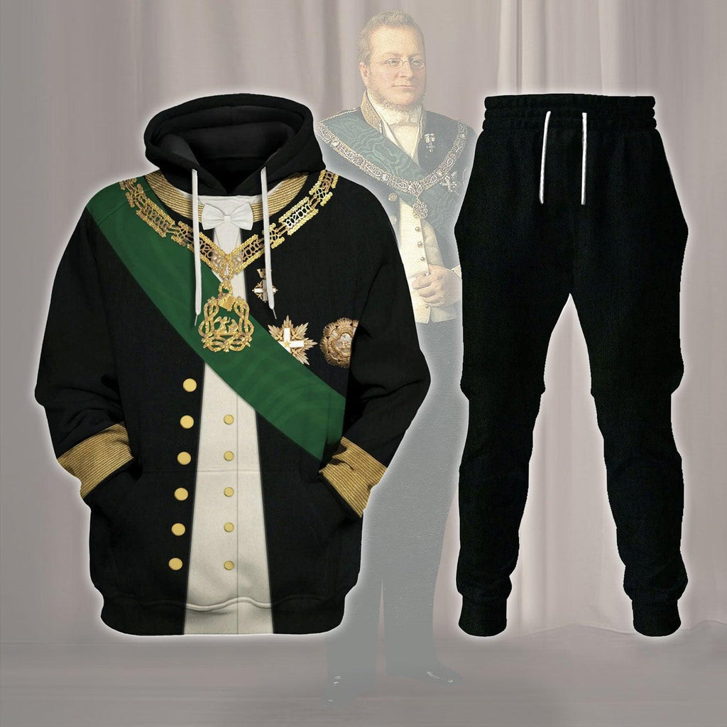 Gearhomie Camillo Benso, Count of Cavour Hoodie Sweatshirt T-Shirt Tracksuit - Gearhomie.com