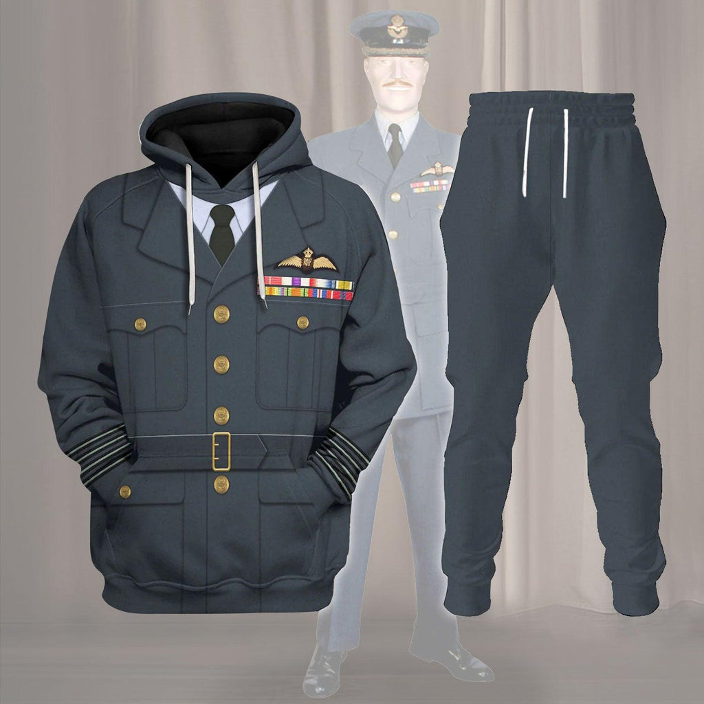 Gearhomie Captain Leonard Horwood WWII Service Costume Hoodie Sweatshirt T-Shirt Tracksuit - Gearhomie.com