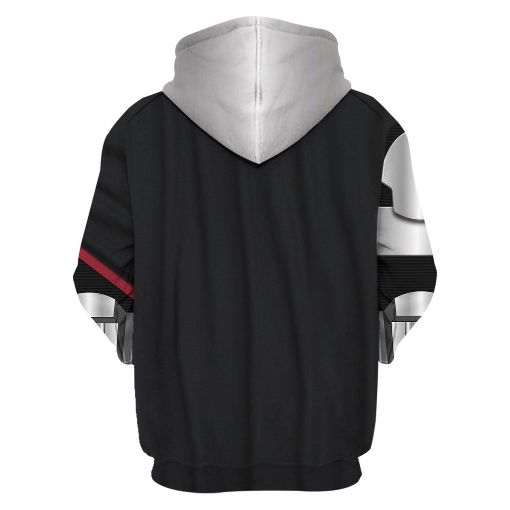 Gearhomie Captain Phasma's Armor Costume Hoodie Sweatshirt T-Shirt Sweatpants - Gearhomie.com