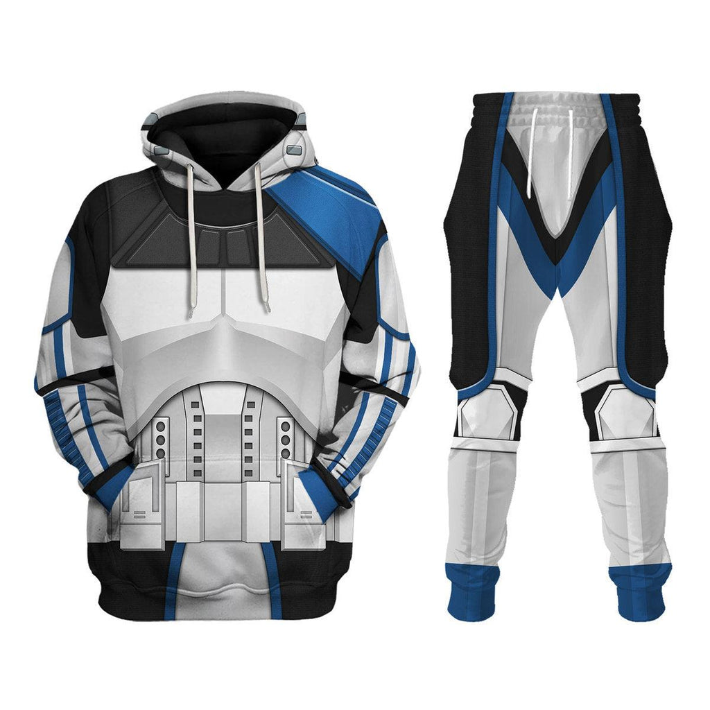 Gearhomie Captain Rex Costume Hoodie Sweatshirt T-Shirt Sweatpants - Gearhomie.com