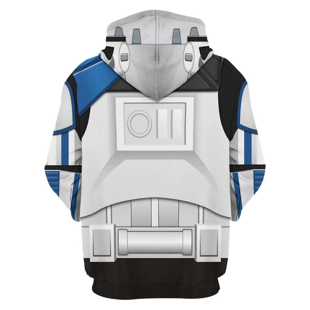 Gearhomie Captain Rex Costume Hoodie Sweatshirt T-Shirt Sweatpants - Gearhomie.com