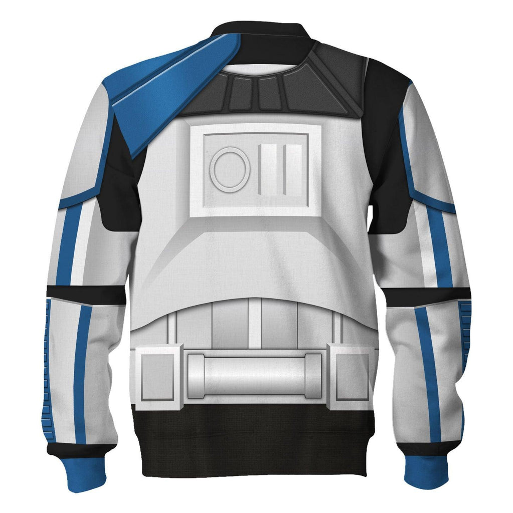 Gearhomie Captain Rex Costume Hoodie Sweatshirt T-Shirt Sweatpants - Gearhomie.com