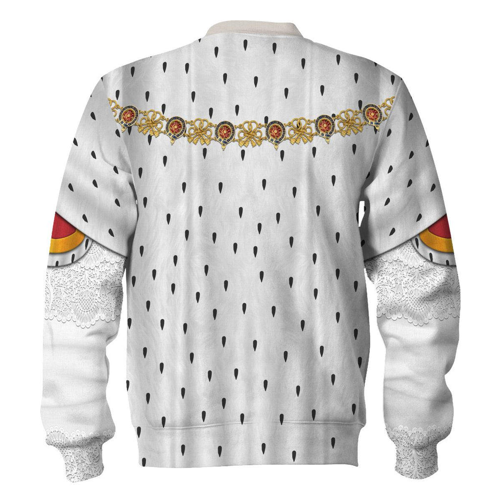 Gearhomie Charles II King of England Costume Hoodie Sweatshirt T-Shirt Tracksuit - Gearhomie.com