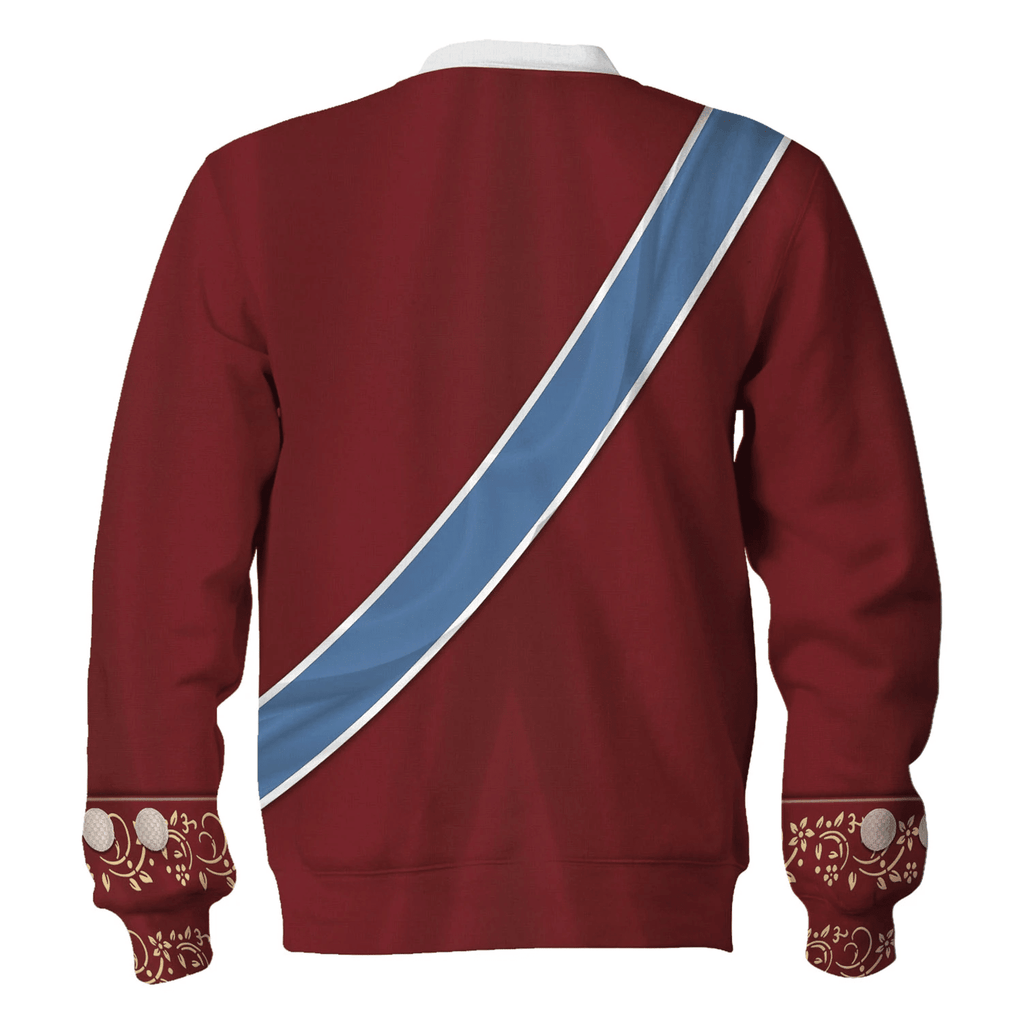 Gearhomie Charles III of Spain Costume Hoodie Sweatshirt T-Shirt Tracksuit - Gearhomie.com