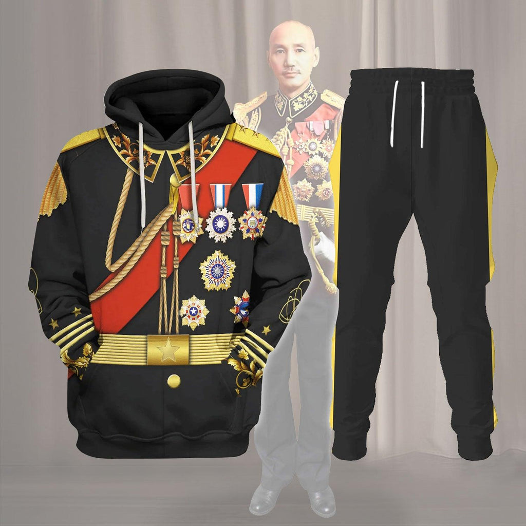 Gearhomie Chiang Kaishek Costume Hoodie Sweatshirt T-Shirt Tracksuit - Gearhomie.com