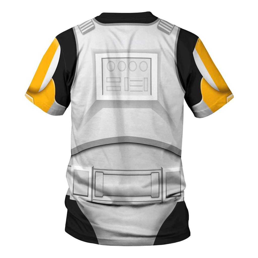 Gearhomie Clone Trooper Commander Costume Hoodie Sweatshirt T-Shirt Sweatpants - Gearhomie.com