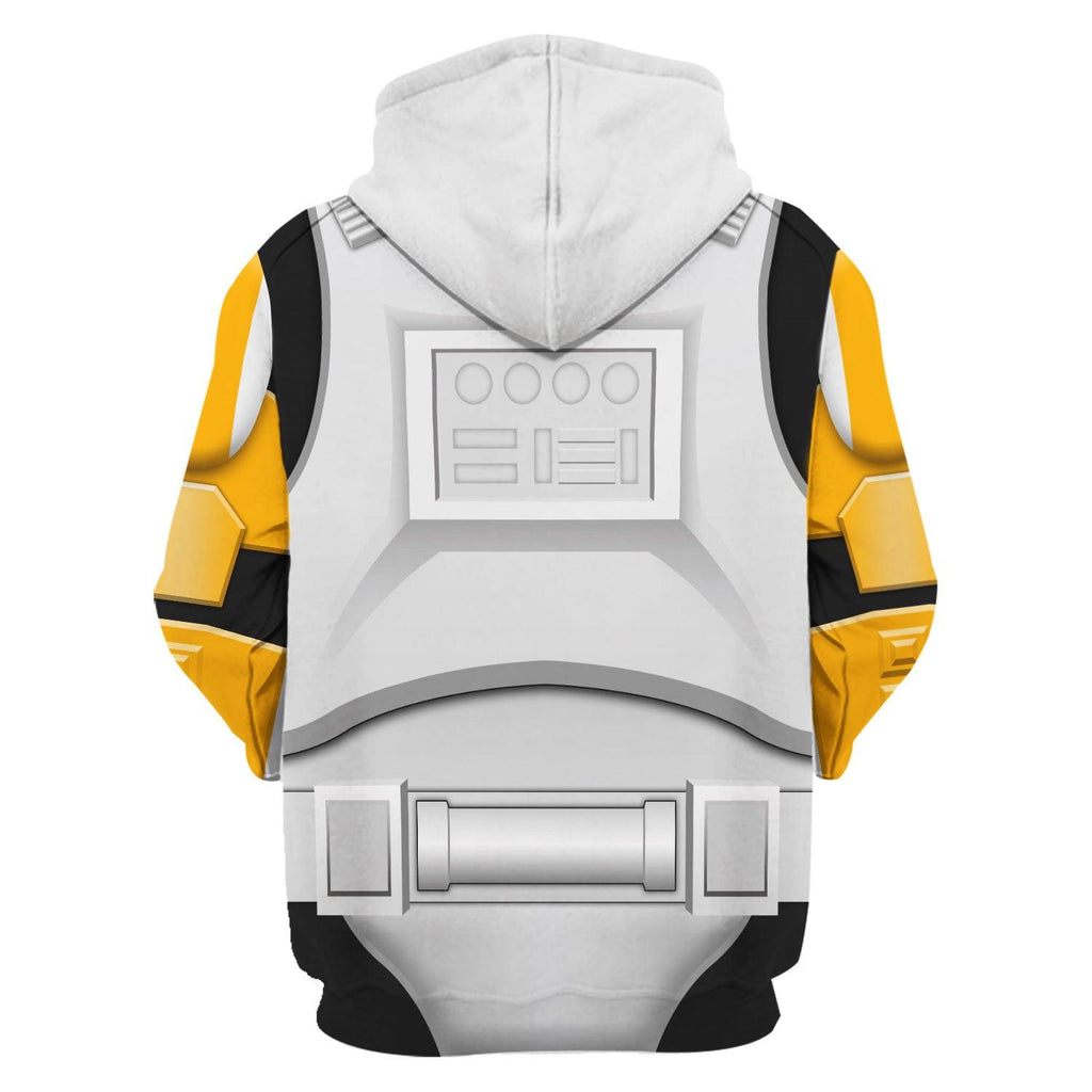 Gearhomie Clone Trooper Commander Costume Hoodie Sweatshirt T-Shirt Sweatpants - Gearhomie.com