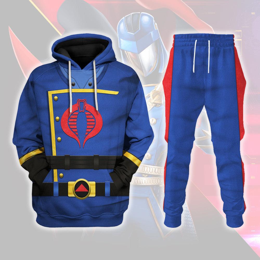 Gearhomie Cobra Commander Classic Costumes Hoodie Sweatshirt T-Shirt - DucG