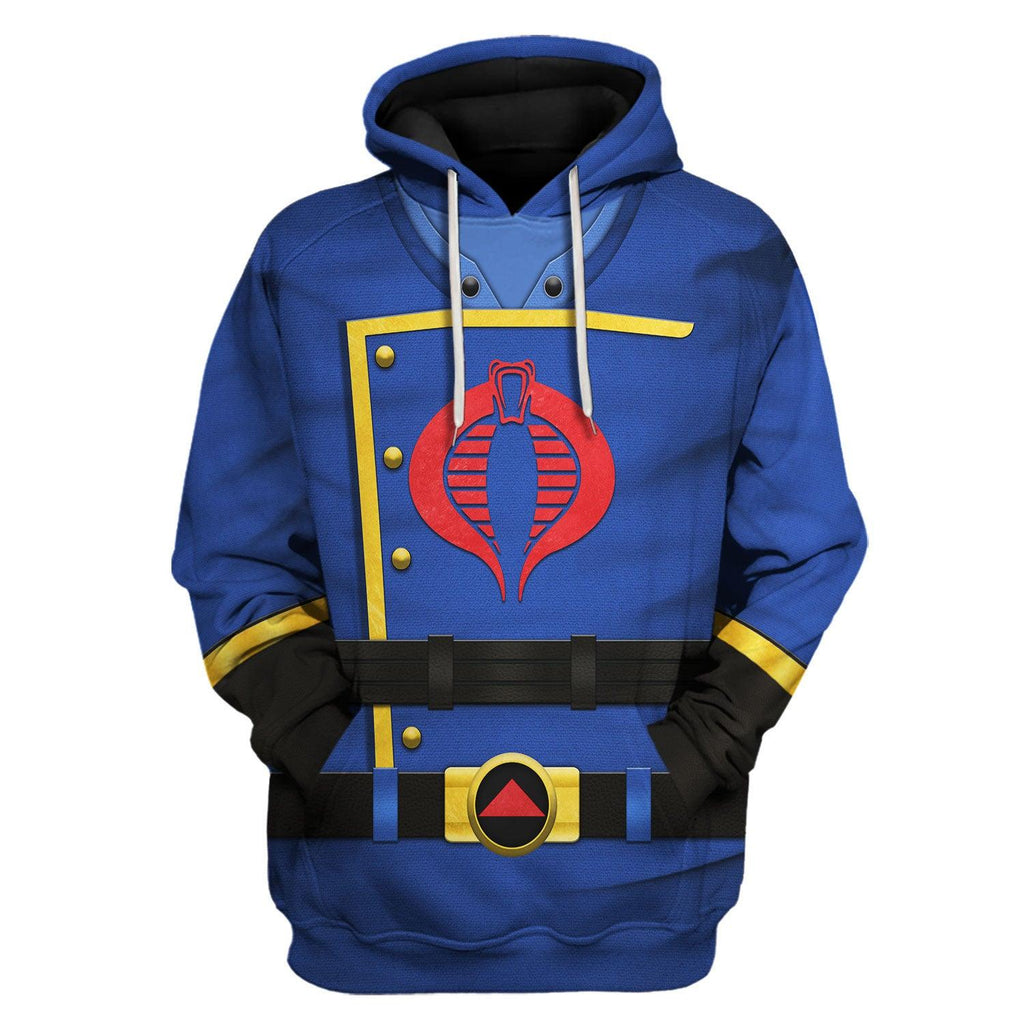 Gearhomie Cobra Commander Classic Costumes Hoodie Sweatshirt T-Shirt - DucG