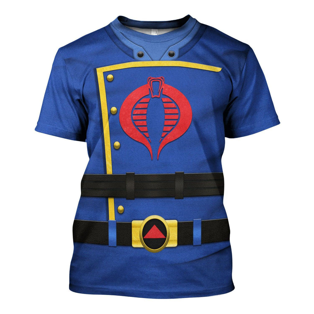 Gearhomie Cobra Commander Classic Costumes Hoodie Sweatshirt T-Shirt - DucG