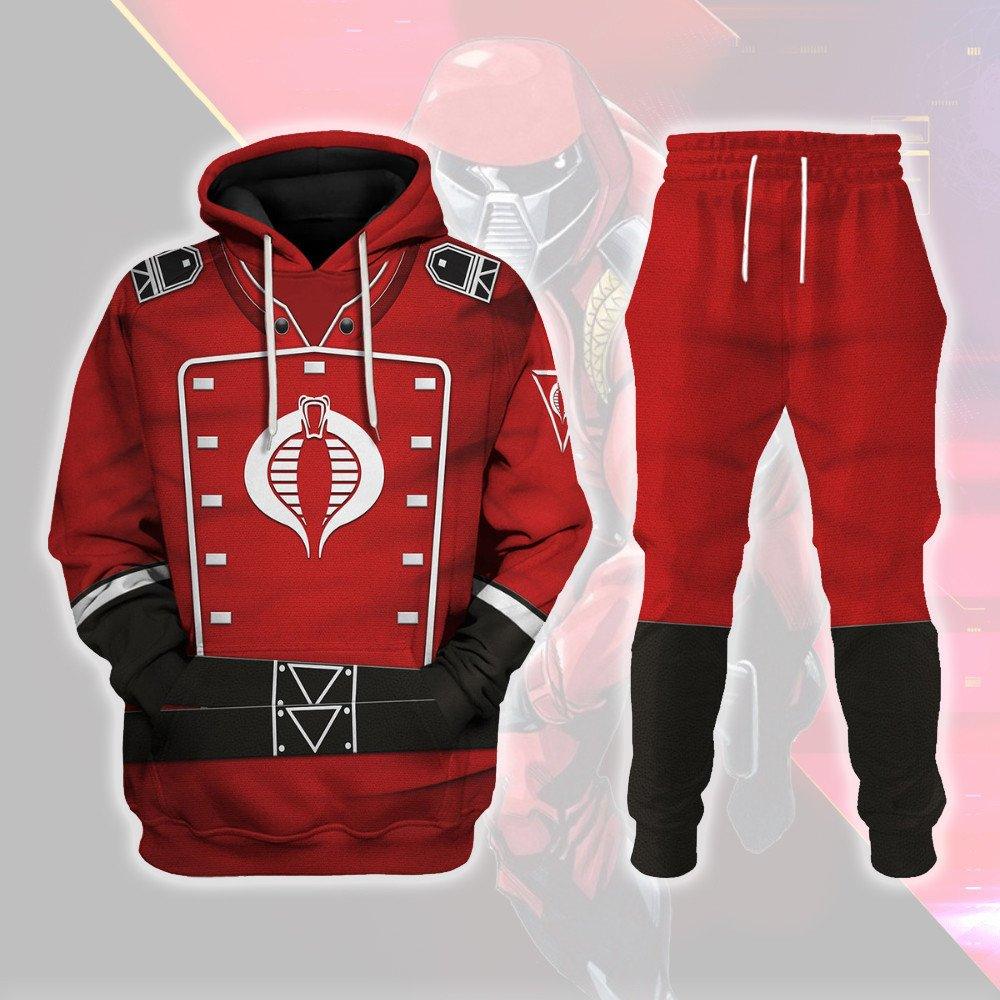 Gearhomie Crimson Guard Classic Costumes Hoodie Sweatshirt T-Shirt - DucG