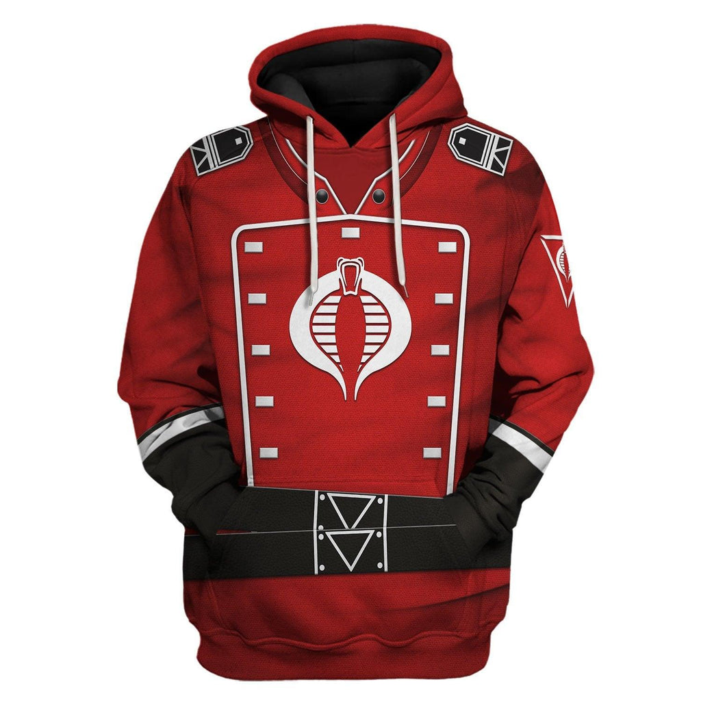 Gearhomie Crimson Guard Classic Costumes Hoodie Sweatshirt T-Shirt - DucG