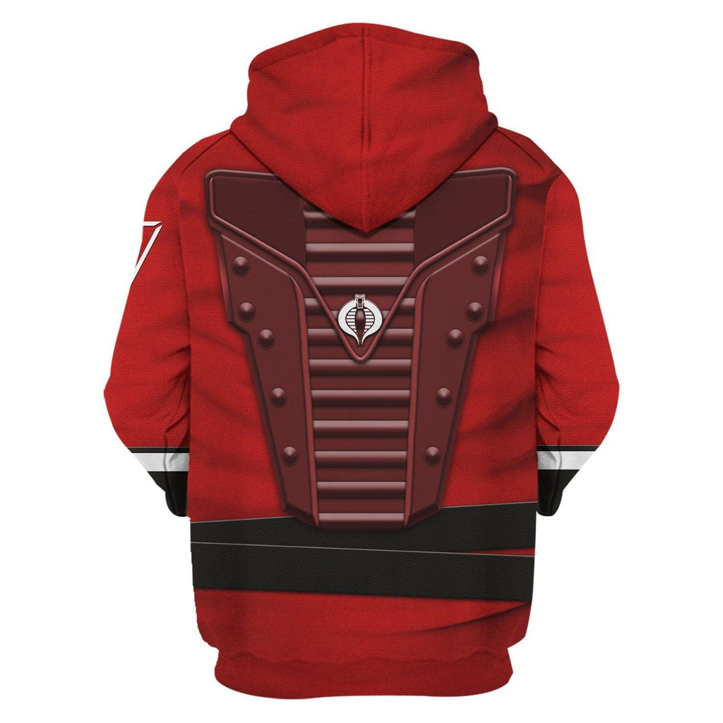 Gearhomie Crimson Guard Classic Costumes Hoodie Sweatshirt T-Shirt - DucG