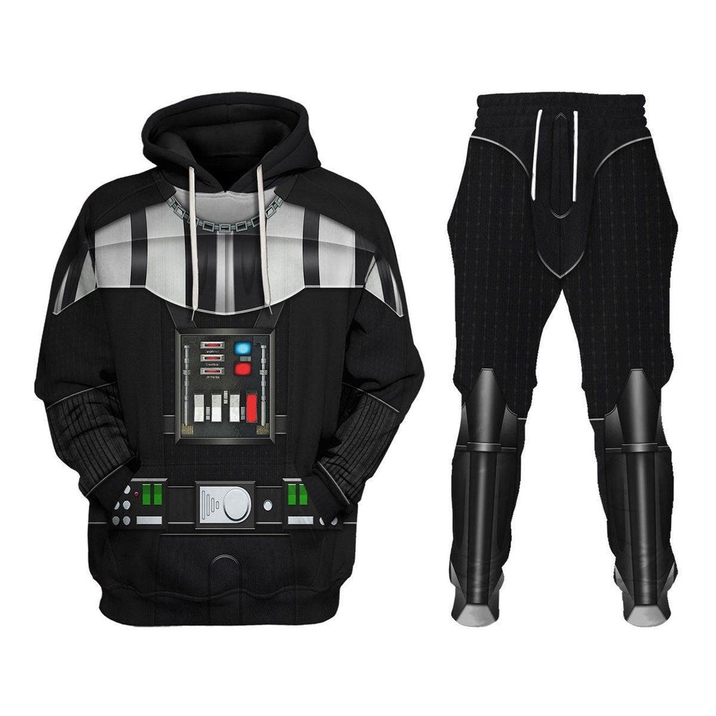 Gearhomie Darth Vader Costume Hoodie Sweatshirt T-Shirt Sweatpants - Gearhomie.com