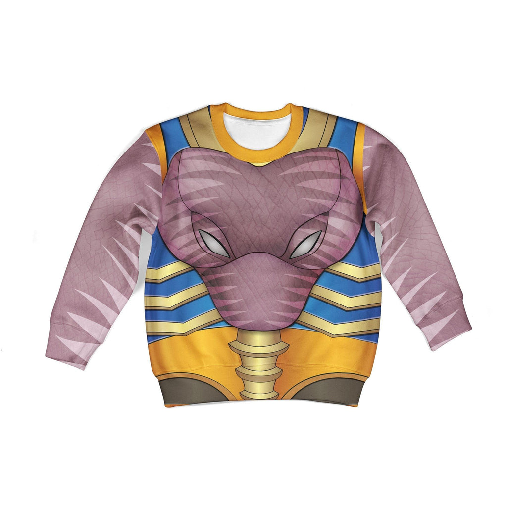 Gearhomie Dinobot Beast Wars Kid Costume Cosplay Hoodie Sweatshirt T-Shirt - Gearhomie.com