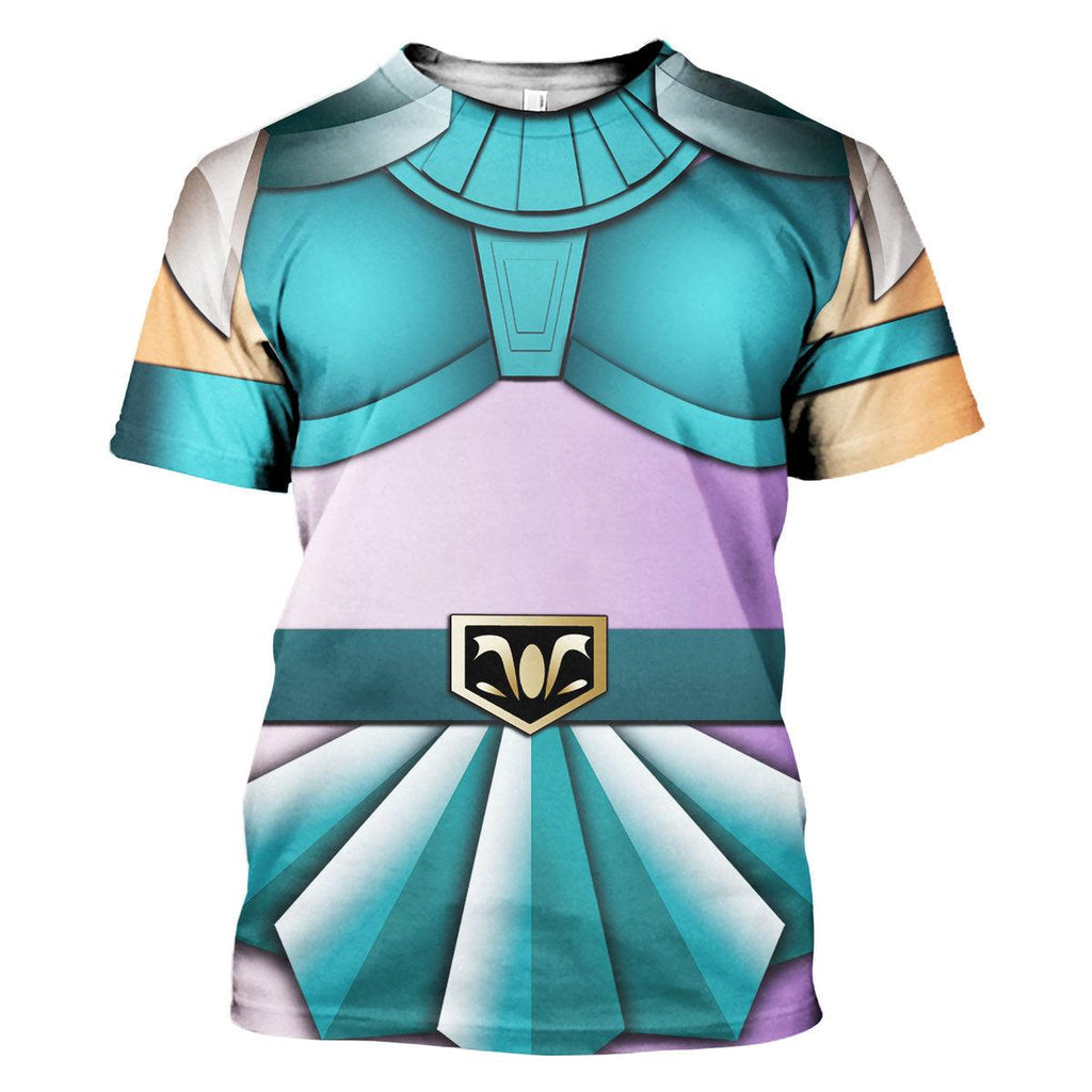 Gearhomie Dragon Shiryū Saint Seiya Costume Hoodie Sweatshirt T-Shirt Tracksuit - DucG