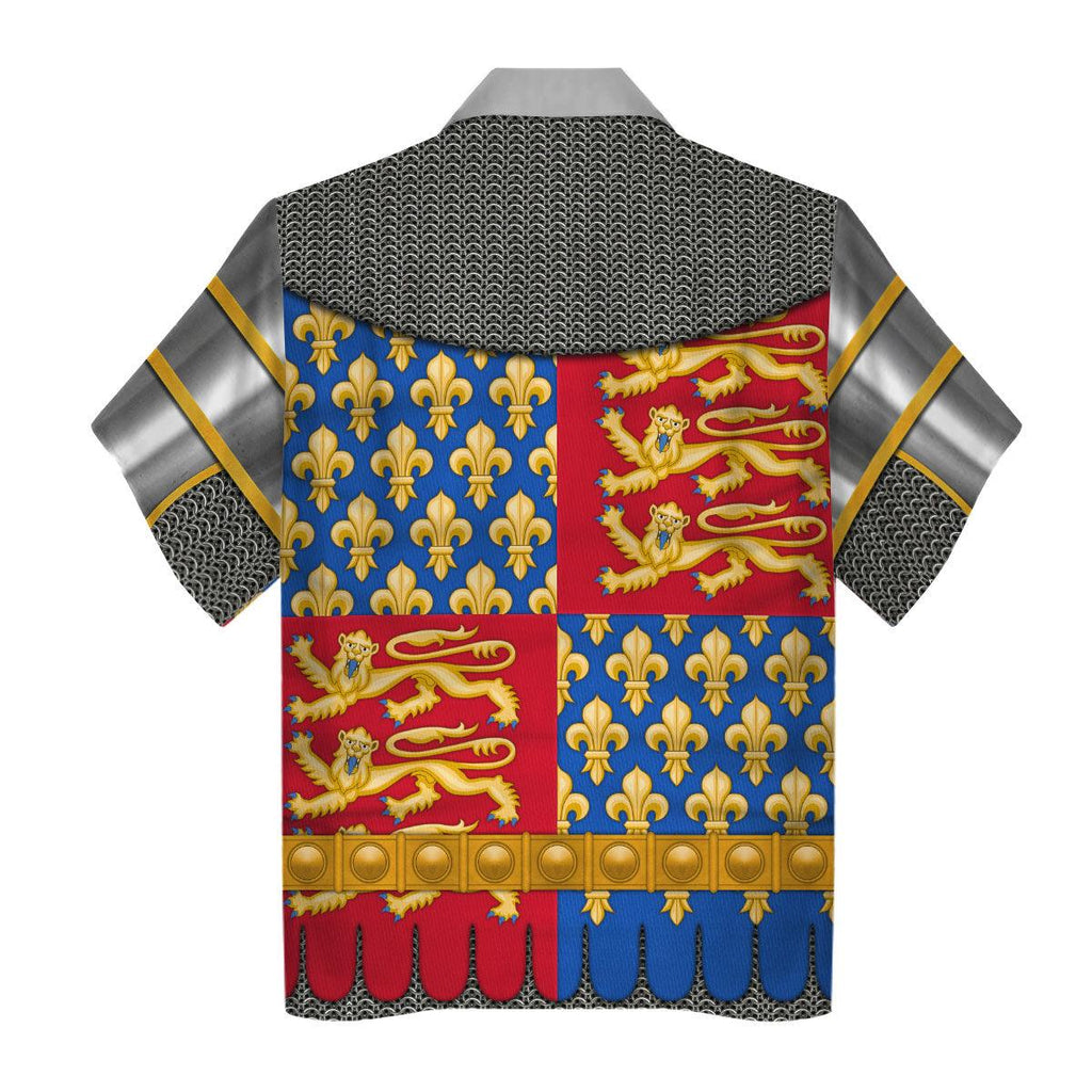 Gearhomie Edward III Of England Amour Knights Costume Hoodie Sweatshirt T-Shirt Tracksuit - Gearhomie.com