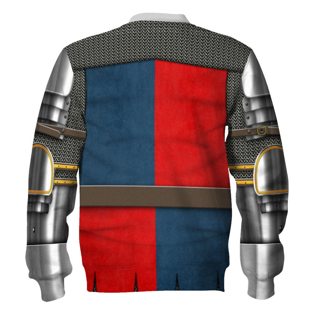 Gearhomie Edward The Black Prince- Battle of Poitiers- 1356 Costume Hoodie Sweatshirt T-Shirt Tracksuit - Gearhomie.com