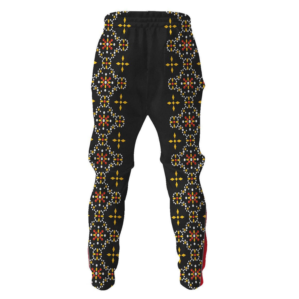 Gearhomie Elvis Black Conquistador Costume Hoodie Sweatshirt T-Shirt Sweatpants - Gearhomie.com