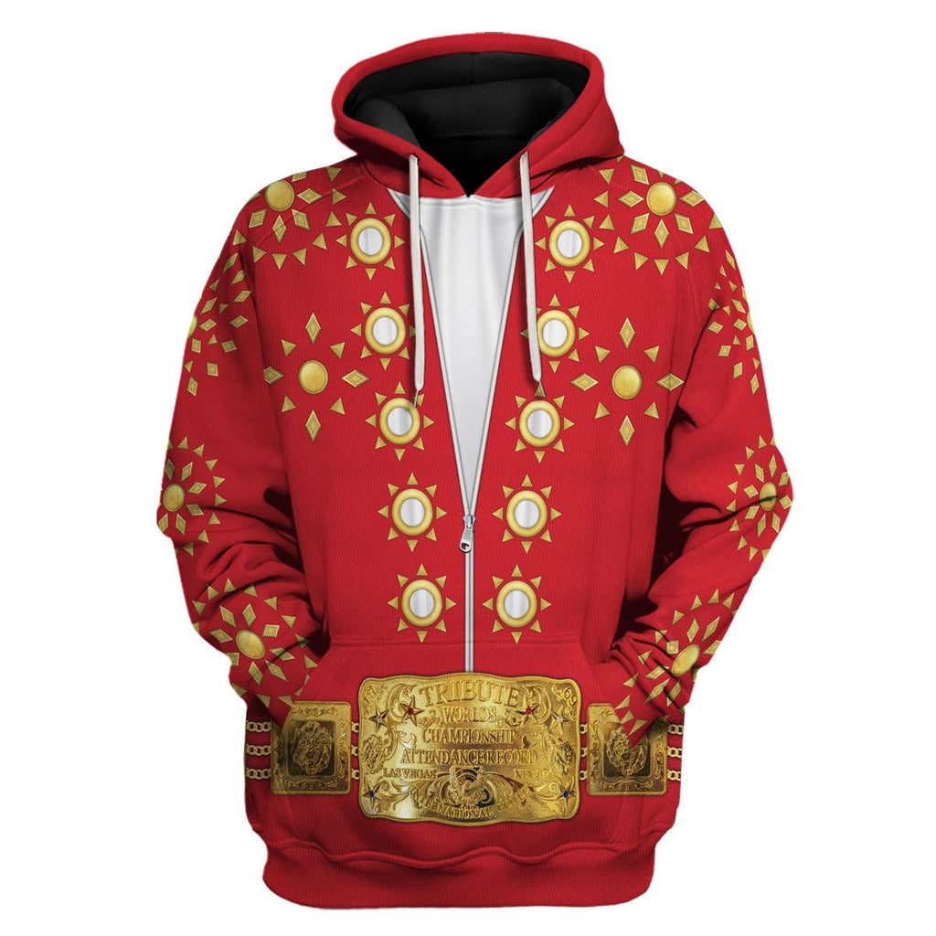 Gearhomie Elvis Burning Love Costume Hoodie Sweatshirt T-Shirt Sweatpants - Gearhomie.com