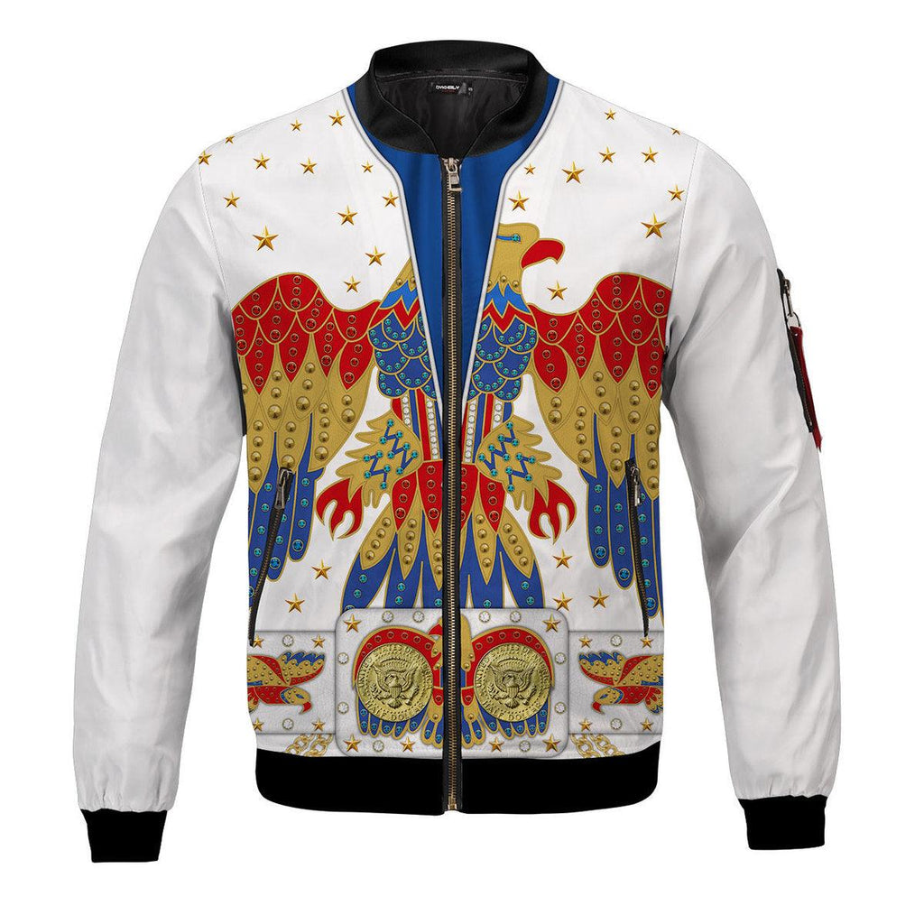 Gearhomie Elvis Eagle Bomber Jacket - Gearhomie.com