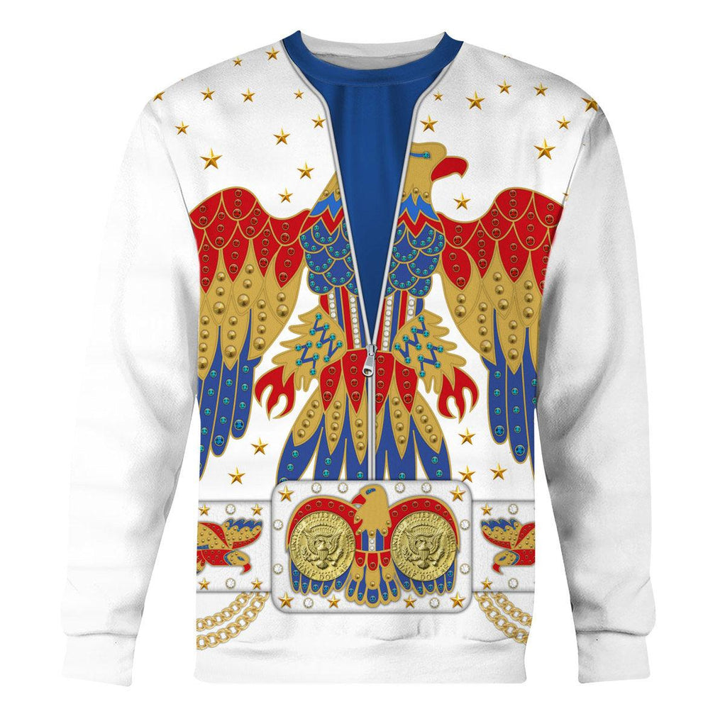 Gearhomie Elvis EAGLE Costume Hoodie Sweatshirt T-Shirt Sweatpants - Gearhomie.com