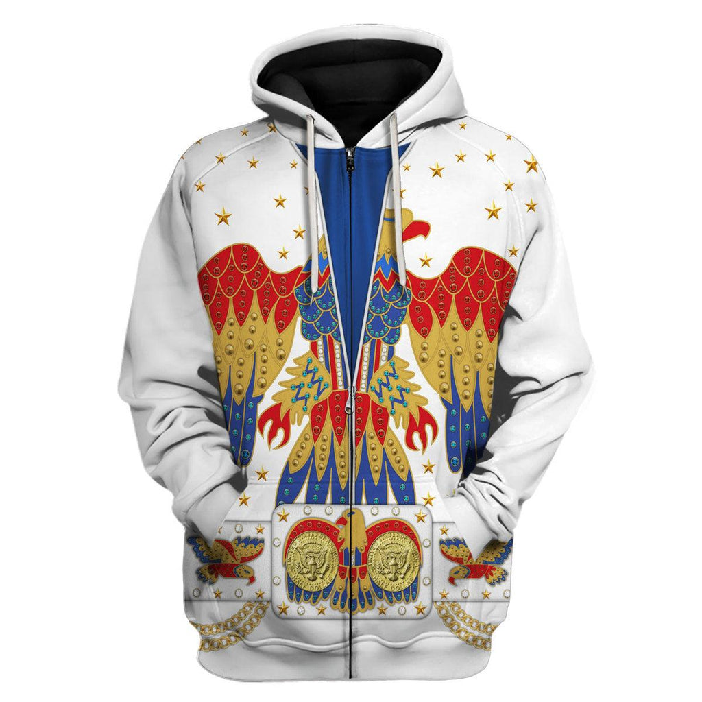 Gearhomie Elvis EAGLE Costume Hoodie Sweatshirt T-Shirt Sweatpants - Gearhomie.com