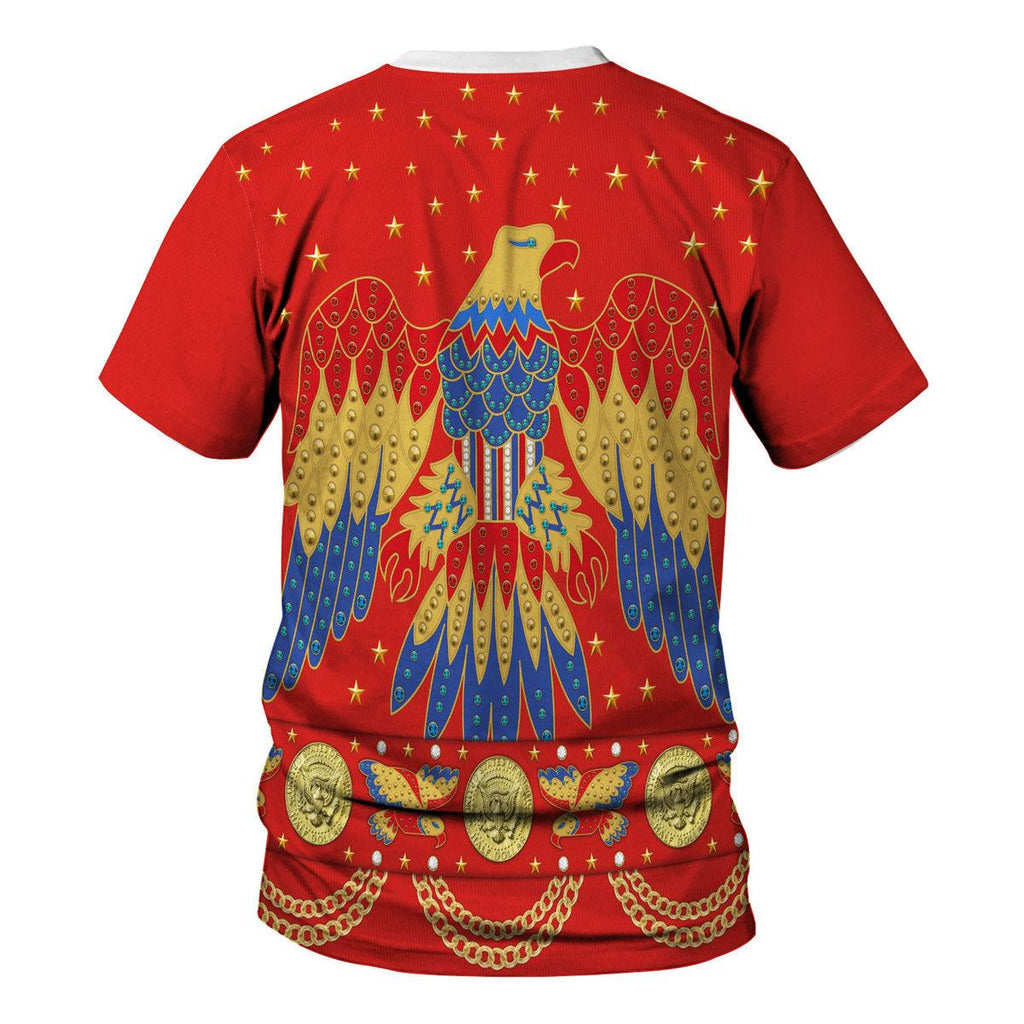 Gearhomie Elvis EAGLE Red Costume Hoodie Sweatshirt T-Shirt Sweatpants - Gearhomie.com