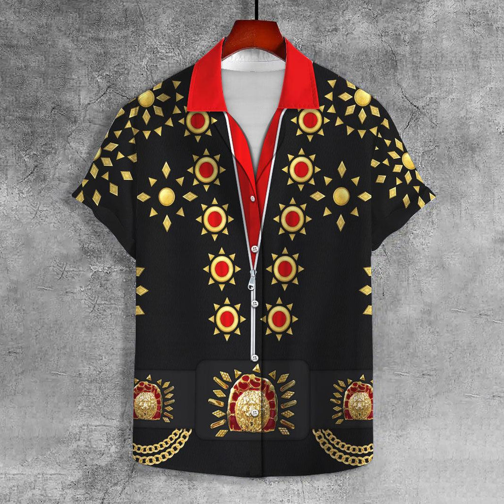 Gearhomie Elvis Matador UNISEX CASUAL HAWAIIAN SHIRT - Gearhomie.com