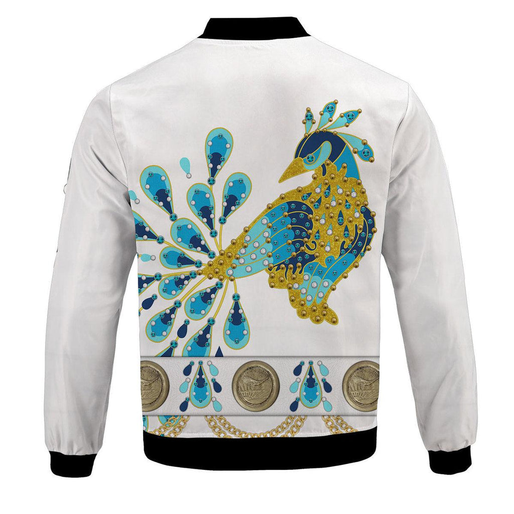 Gearhomie Elvis Peacock Bomber Jacket - Gearhomie.com