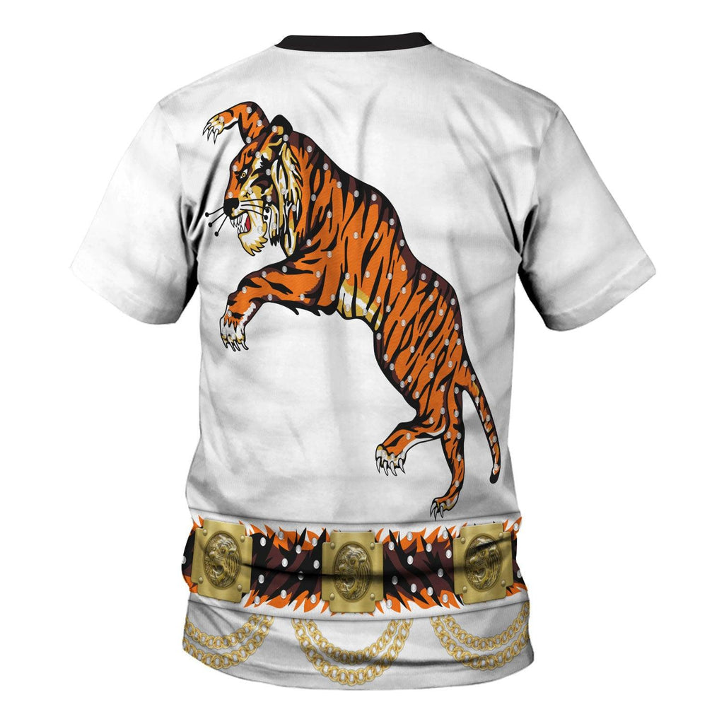 Gearhomie Elvis Presley Tiger Costume Hoodie Sweatshirt T-Shirt Sweatpants - DucG