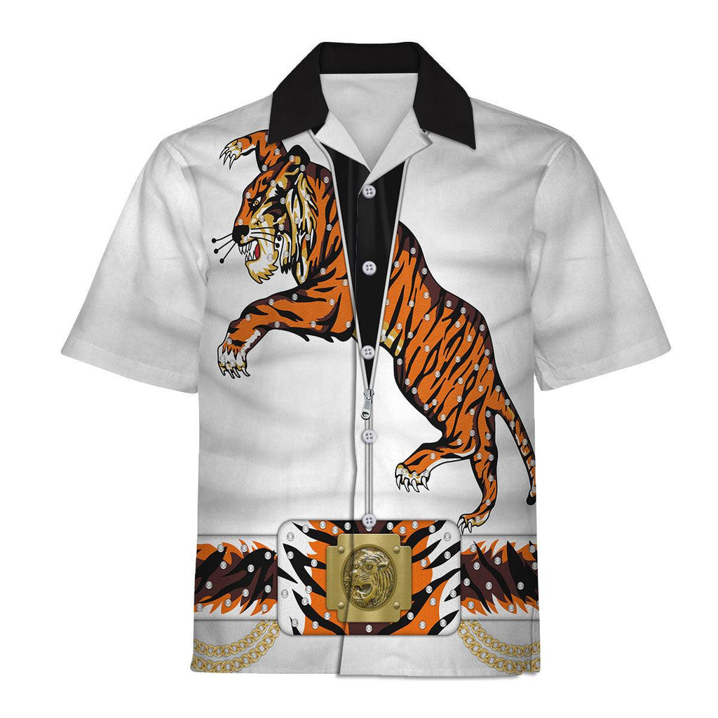 Gearhomie Elvis Presley Tiger Costume Hoodie Sweatshirt T-Shirt Sweatpants - DucG