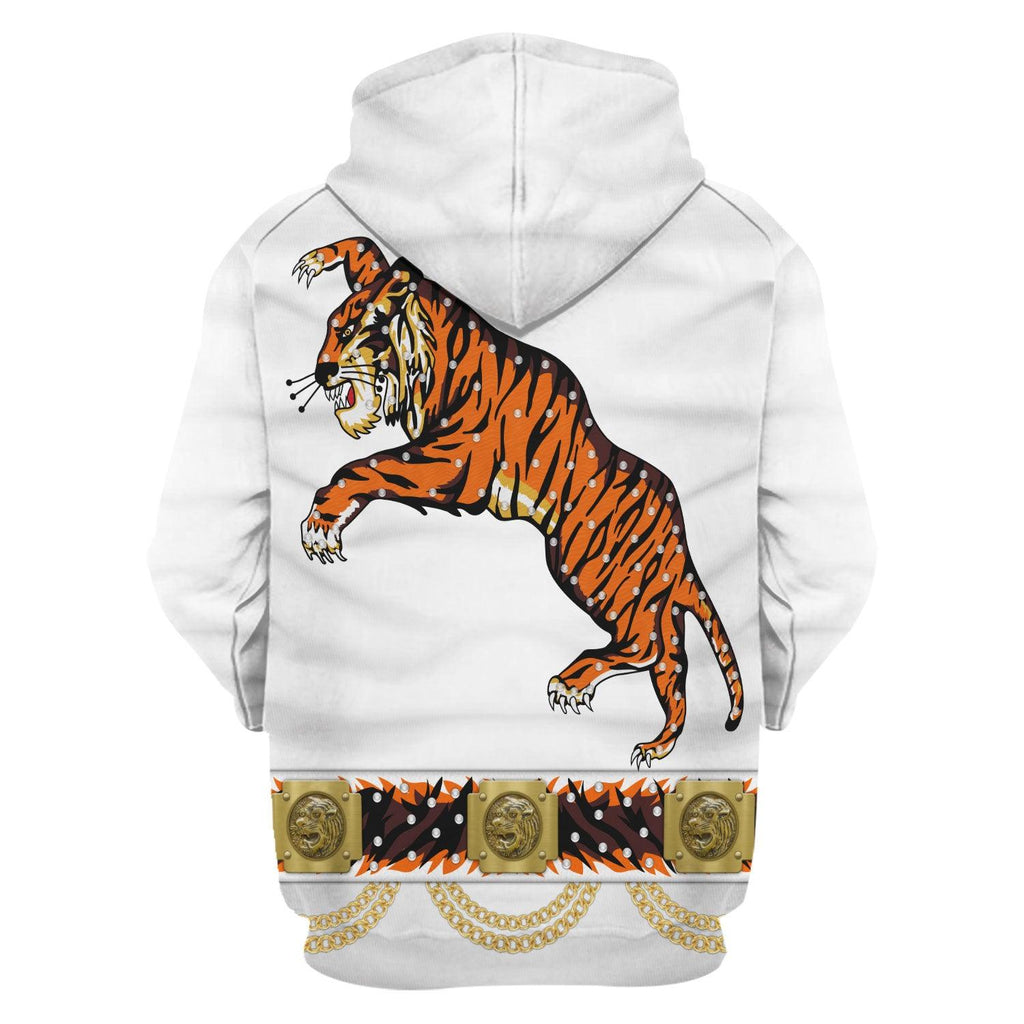 Gearhomie Elvis Presley Tiger Costume Hoodie Sweatshirt T-Shirt Sweatpants - DucG