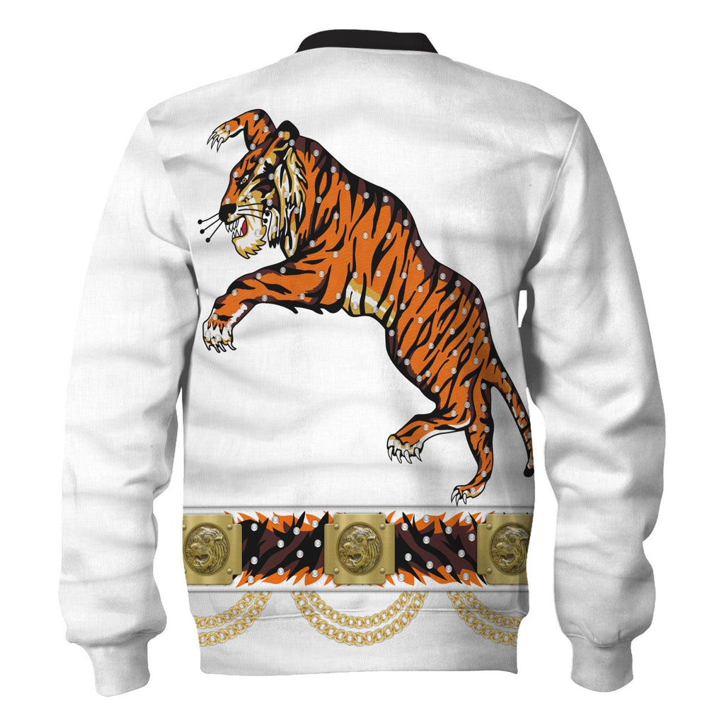 Gearhomie Elvis Presley Tiger Costume Hoodie Sweatshirt T-Shirt Sweatpants - DucG