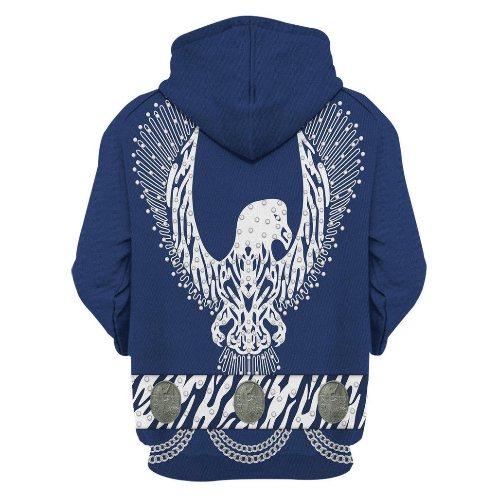 Gearhomie Elvis Silver Phoenix Costume Hoodie Sweatshirt T-Shirt Sweatpants - Gearhomie.com