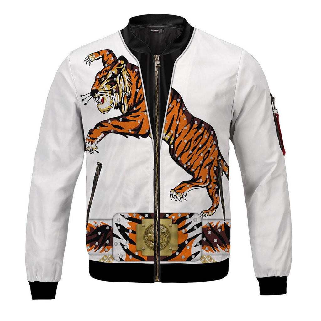 Gearhomie Elvis Tiger Bomber Jacket - Gearhomie.com