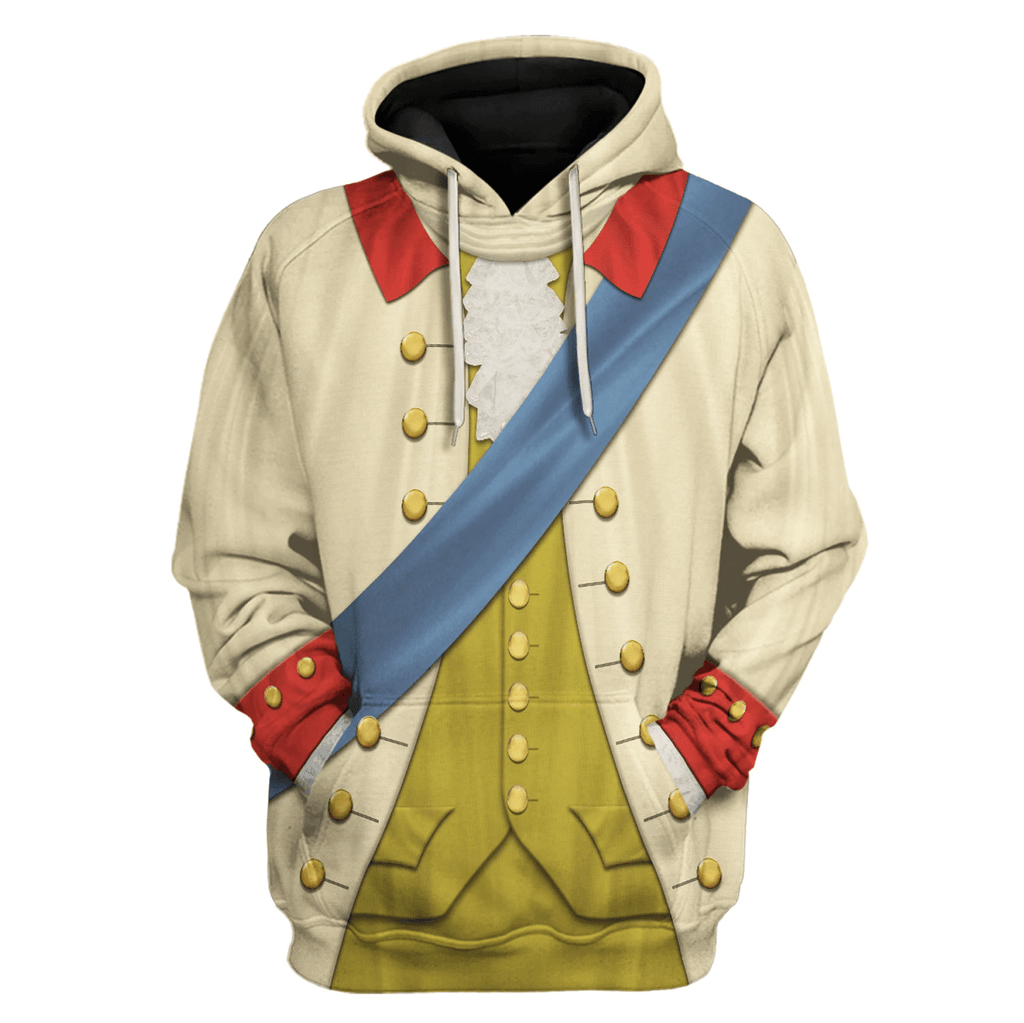 Gearhomie Frederick Augustus I of Saxony Costume Hoodie Sweatshirt T-Shirt Tracksuit - Gearhomie.com