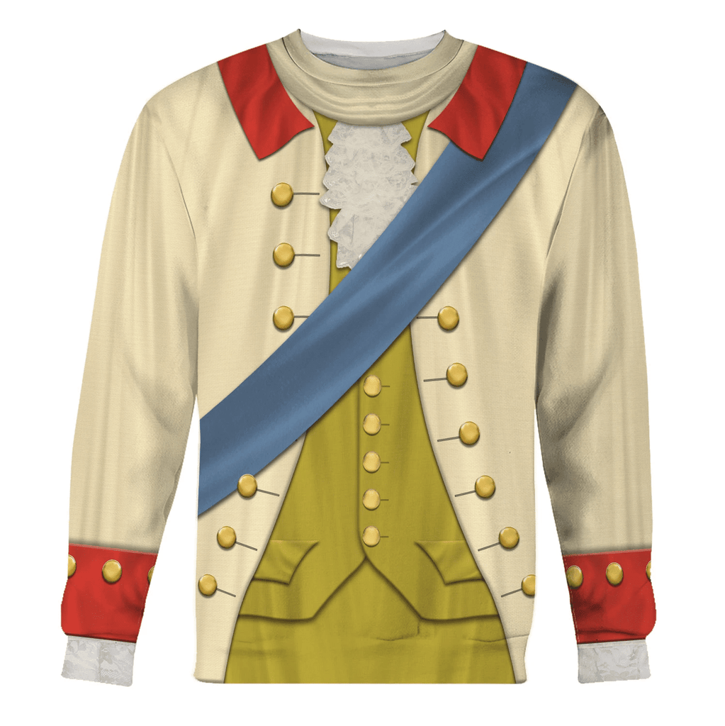 Gearhomie Frederick Augustus I of Saxony Costume Hoodie Sweatshirt T-Shirt Tracksuit - Gearhomie.com