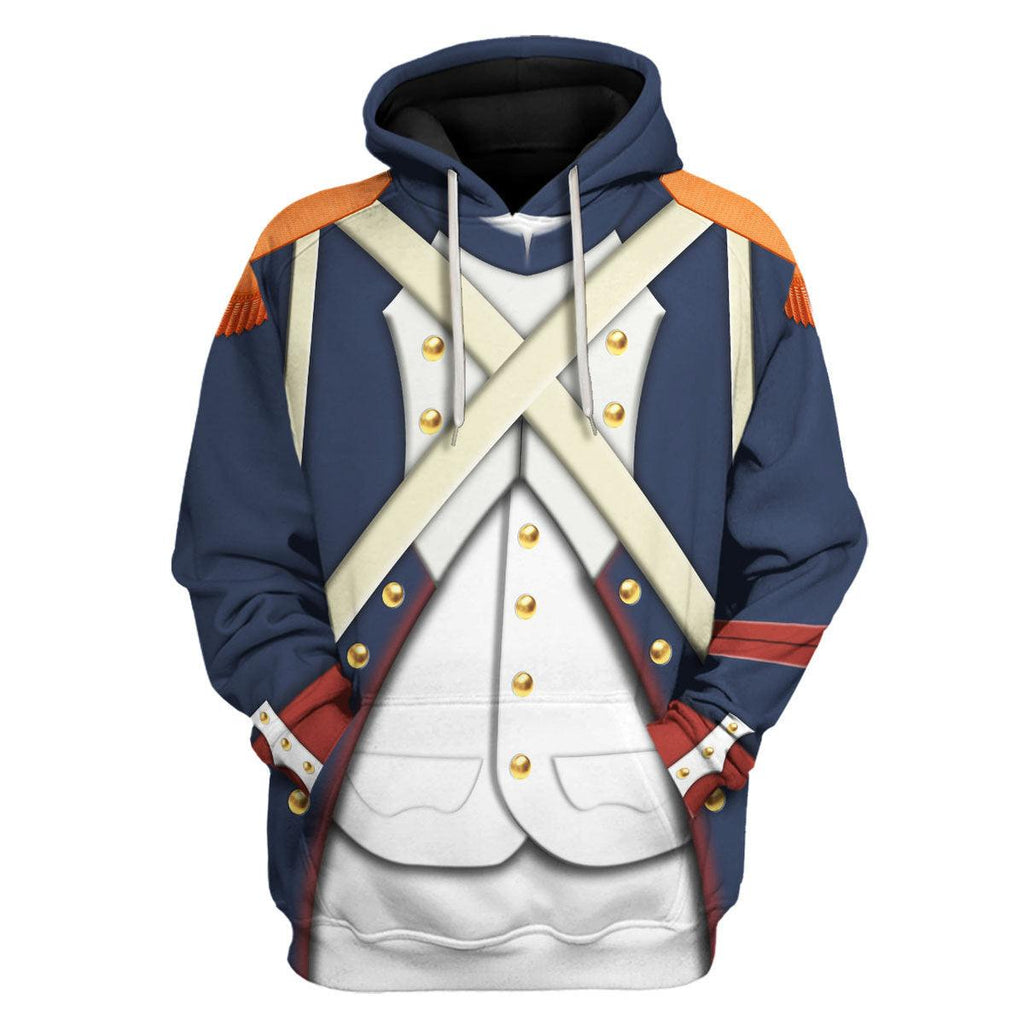 Gearhomie French Imperial Guard Grenadier Costume Hoodie Sweatshirt T-Shirt Tracksuit - Gearhomie.com