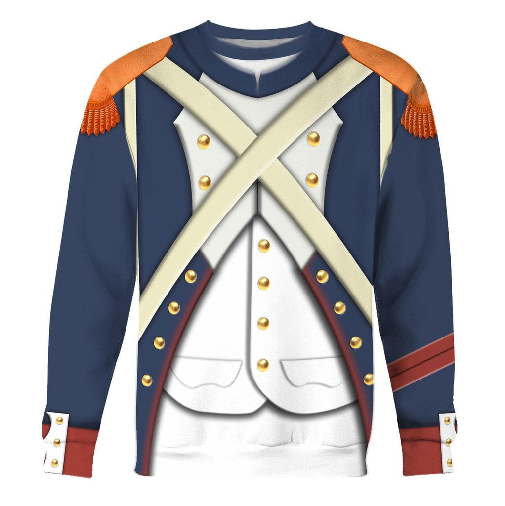 Gearhomie French Imperial Guard Grenadier Costume Hoodie Sweatshirt T-Shirt Tracksuit - Gearhomie.com