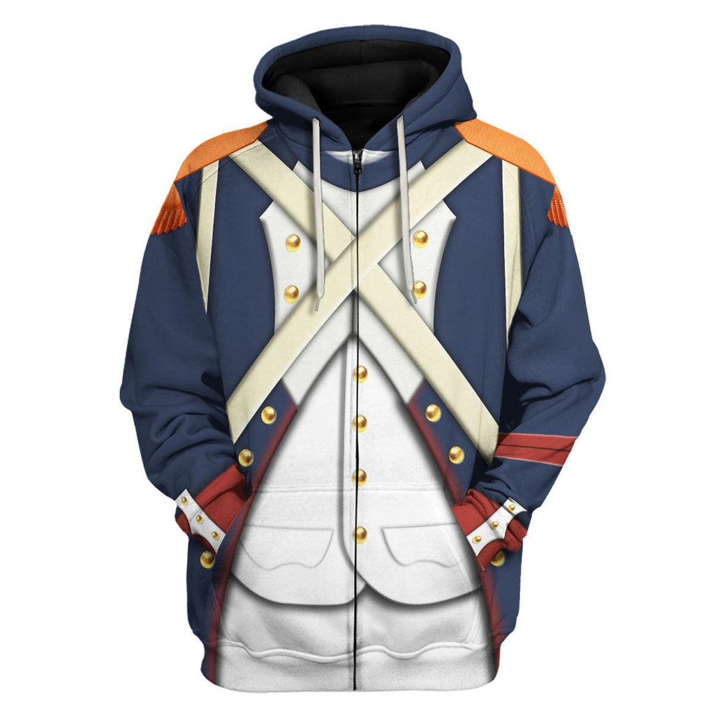 Gearhomie French Imperial Guard Grenadier Costume Hoodie Sweatshirt T-Shirt Tracksuit - Gearhomie.com