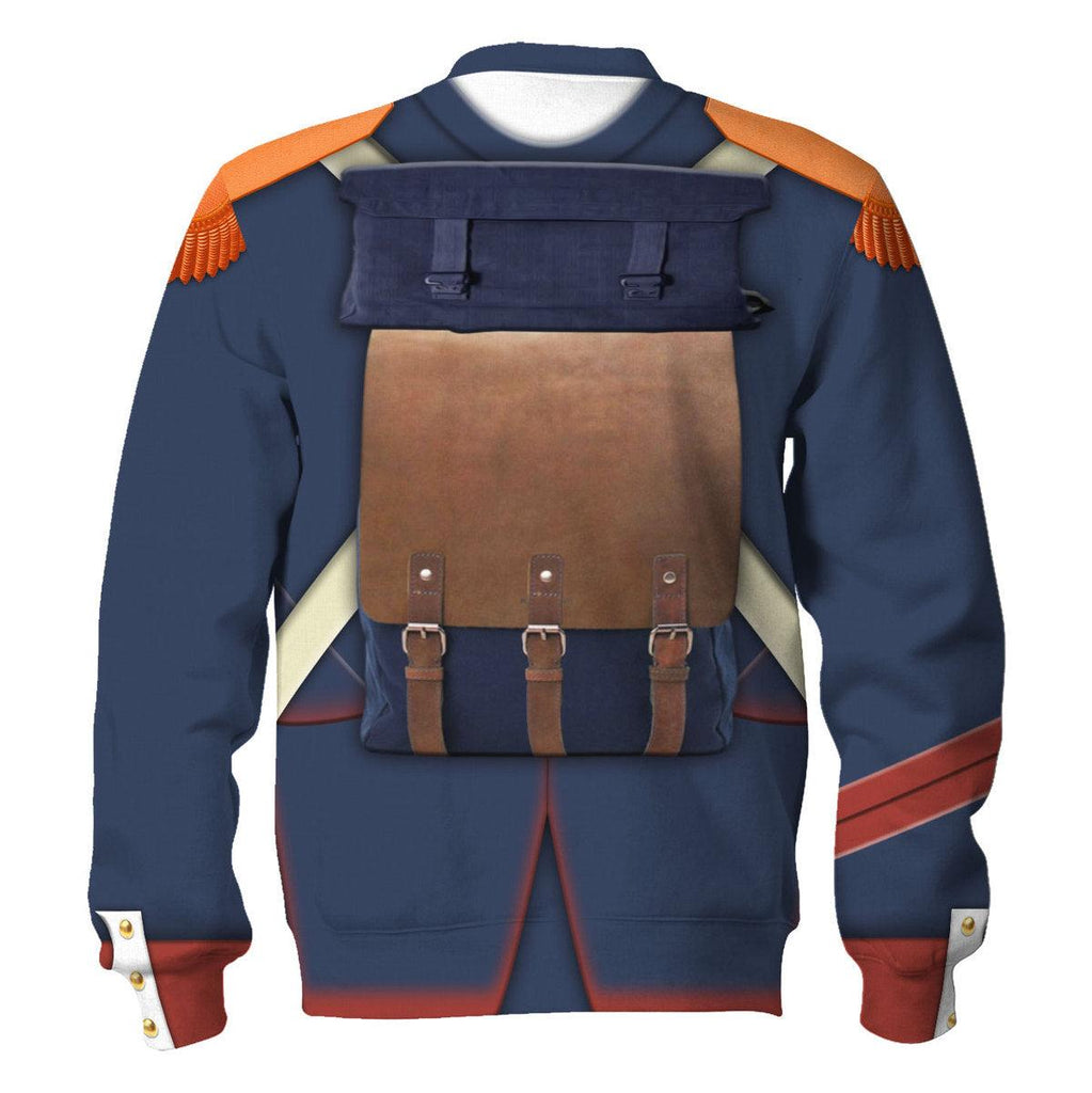 Gearhomie French Imperial Guard Grenadier Costume Hoodie Sweatshirt T-Shirt Tracksuit - Gearhomie.com