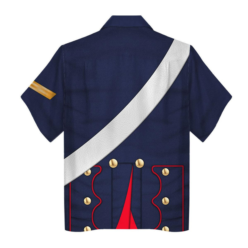 Gearhomie French Line Artillery-1806 Uniform All Over Print Hoodie Sweatshirt T-Shirt Tracksuit - DucG