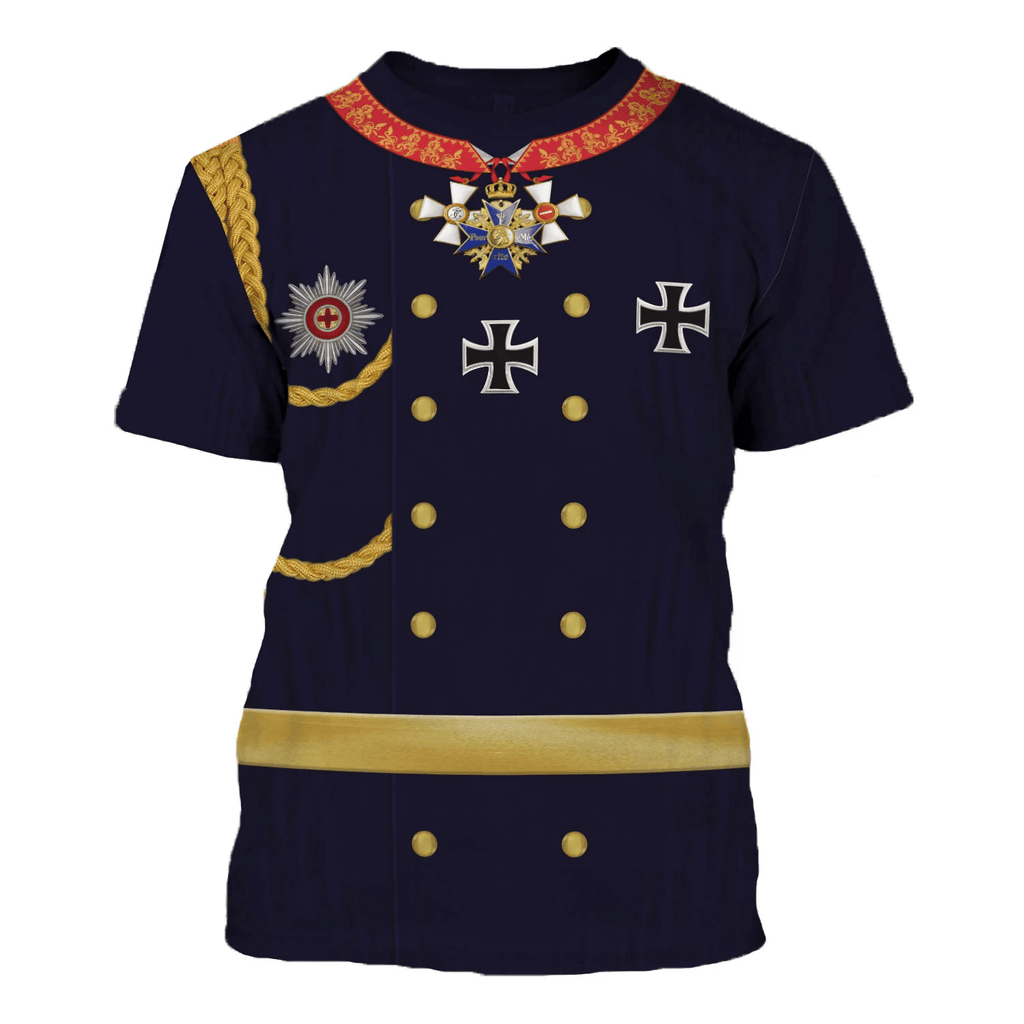 Gearhomie General Gerhard von Scharnhorst Costume Hoodie Sweatshirt T-Shirt Tracksuit - Gearhomie.com
